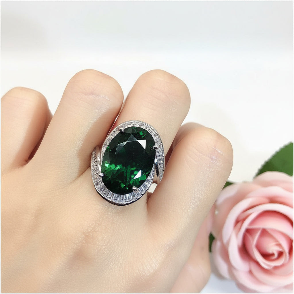 Emerald Radiance Ring