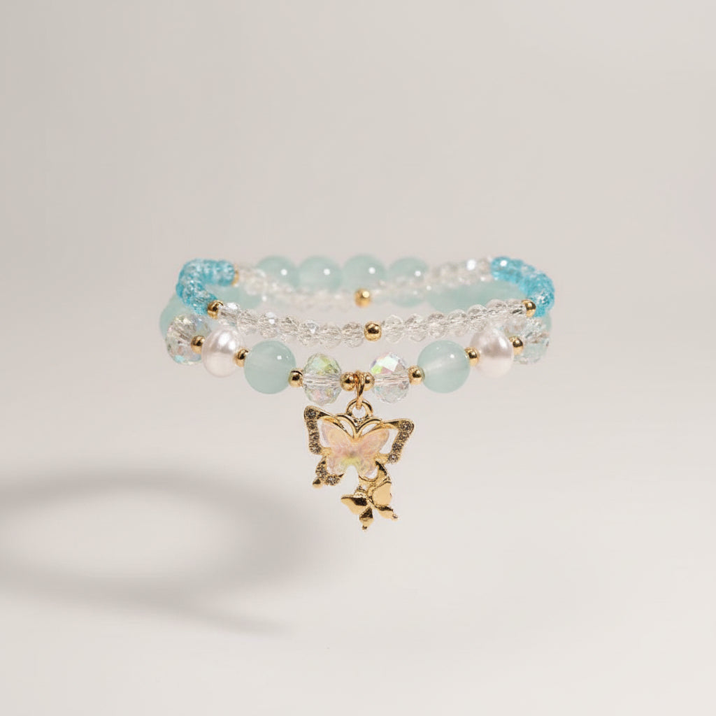 Korean Little Fresh Cute Cat Girl Bracelet Internet Celebrity Little Girl Crystal Bracelet Girl s Best Friend Student Bracelet image 12