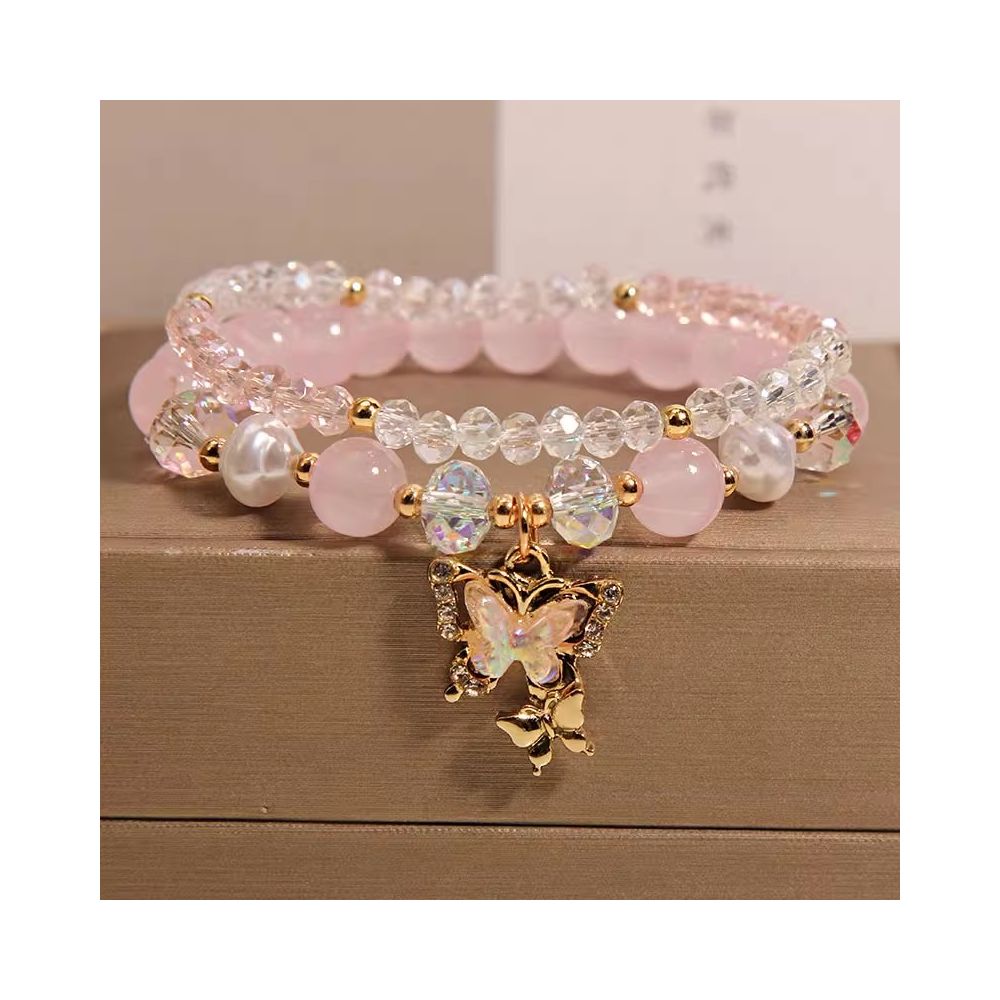 Shimmer Pink Bracelet