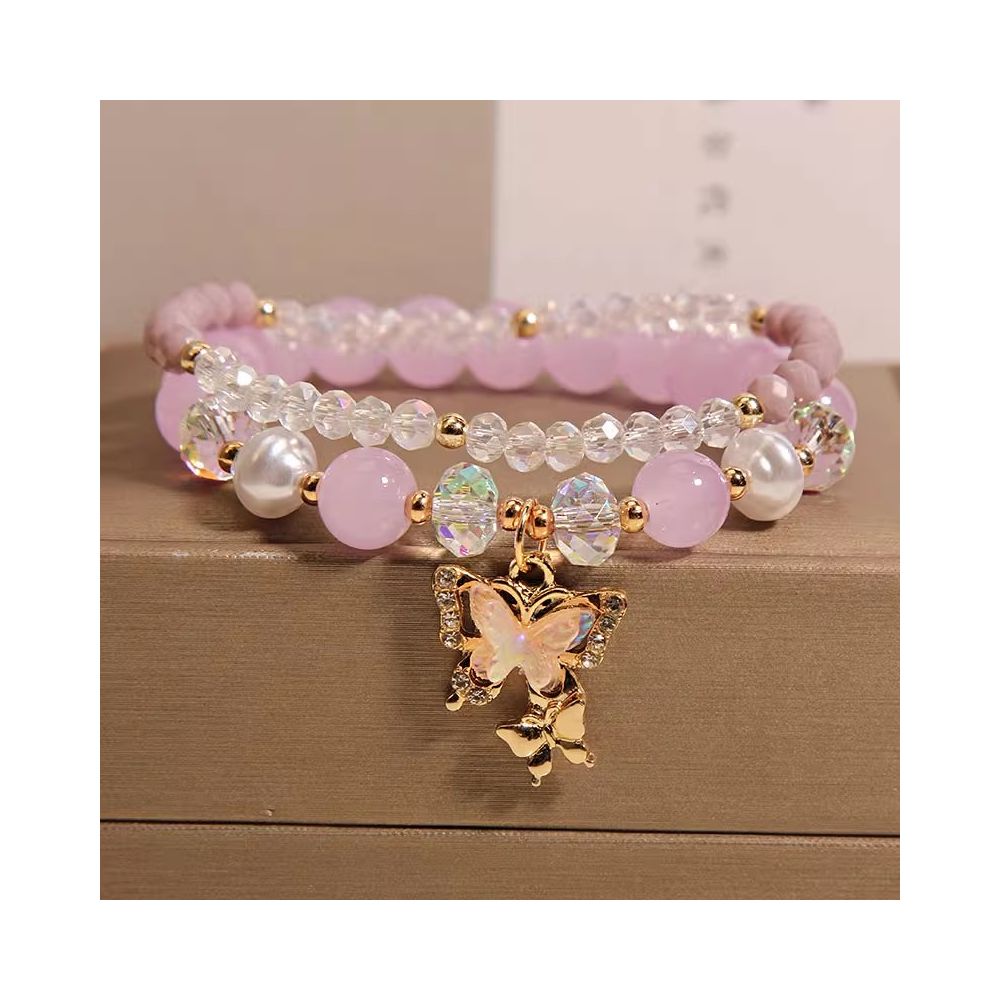 Shimmer Pink Bracelet