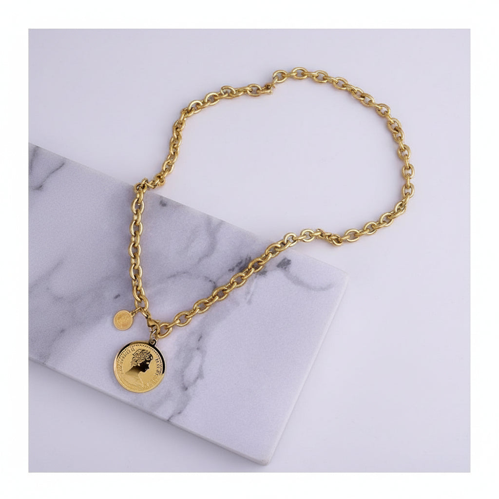Doro Dolan s Trendy Products new design high end necklace round sweatshirt chain European and American ins temperament image 2