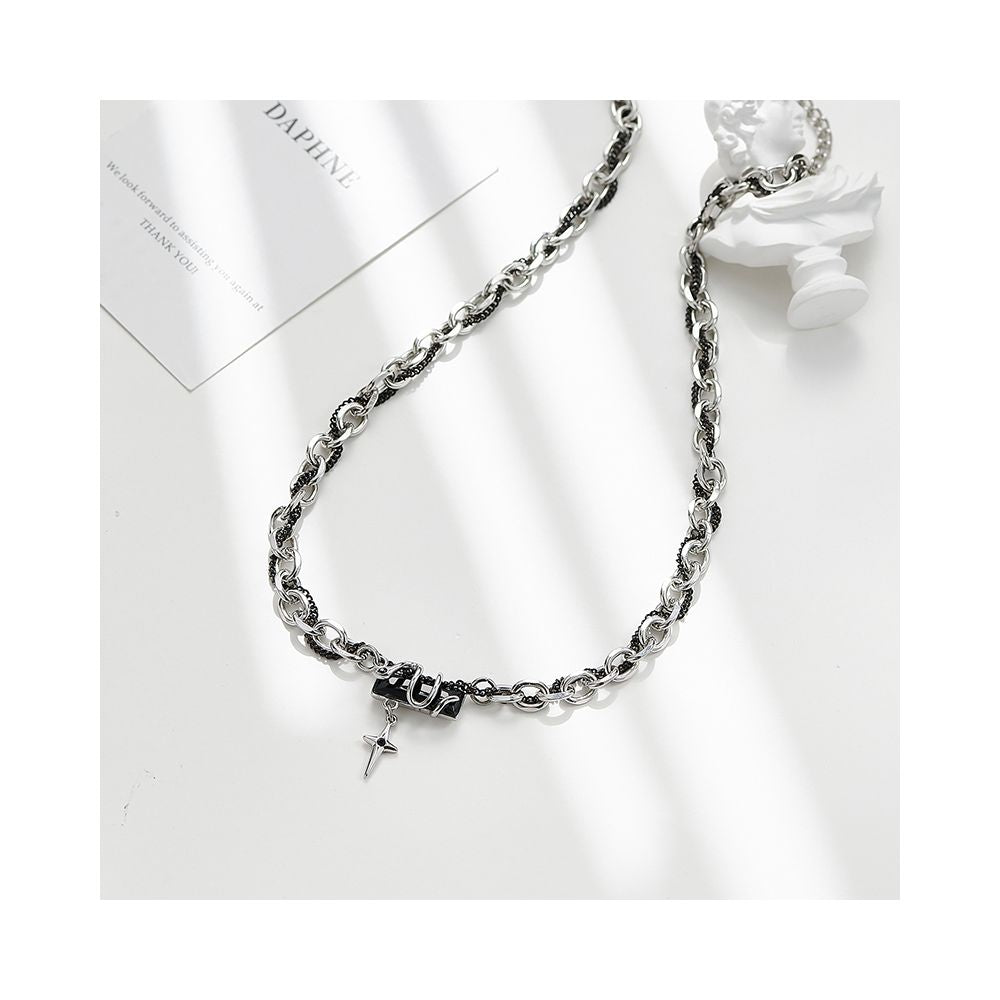 Cooraree Spirit Snake Entangled Star Mang Necklace for Men in the Year of the Snake 2025 Luxury Accessories Hip Hop Rascal Handsome Gift for Boyfriend image 4