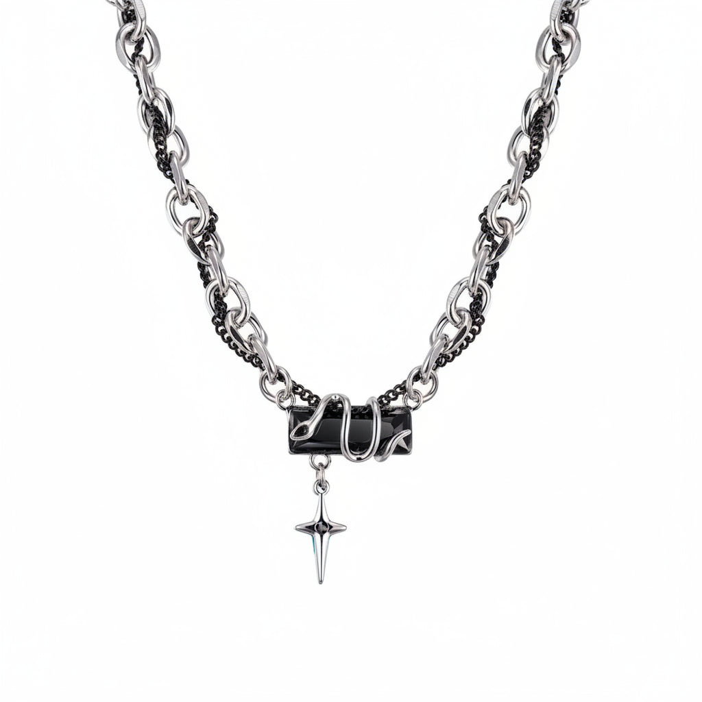 Entangled Star Mang Necklace