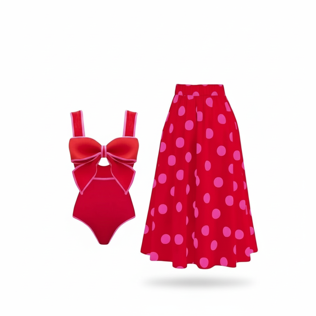 Swimsuit polka