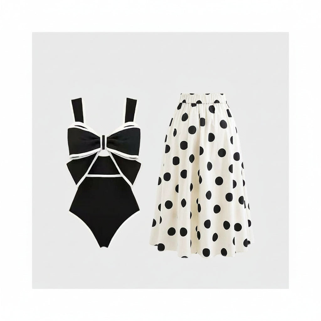 Swimsuit polka