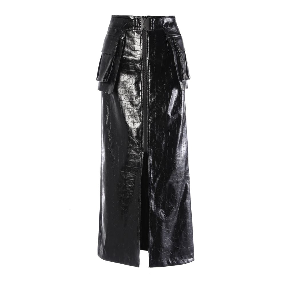 High waist pencil skirt