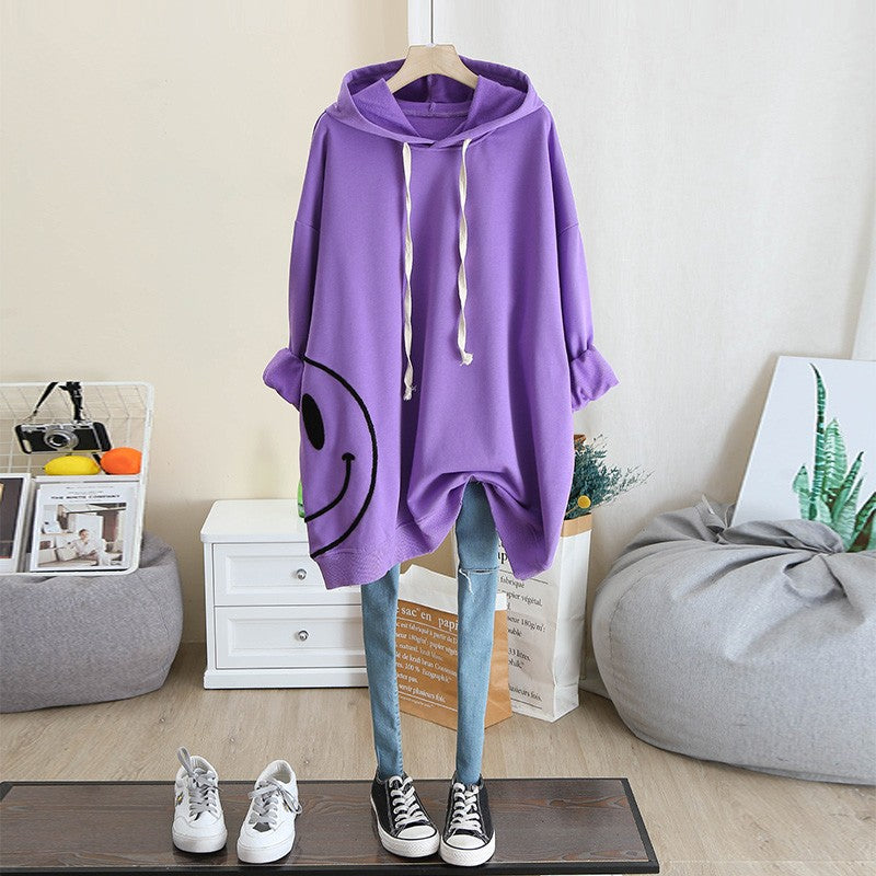 Hooded sweatshirt for women pure cotton