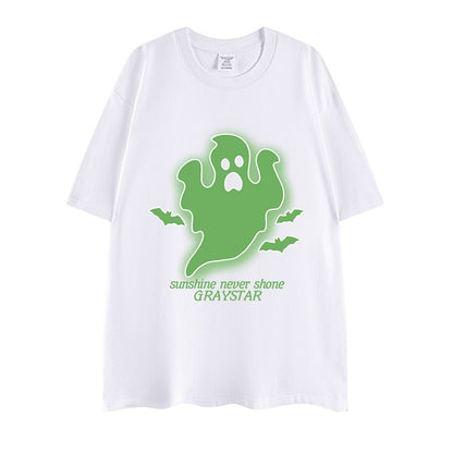 Ghost graphic t-shirt unisex top