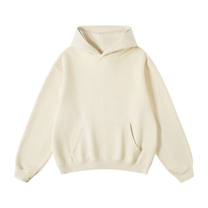 Heavyweight Set Washed Plush Hooded Sweater