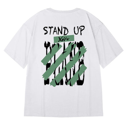 Stand up t-shirt vibe unisex pure cotton