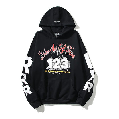 Hooded loose loose casual men's and women's couple hoodies