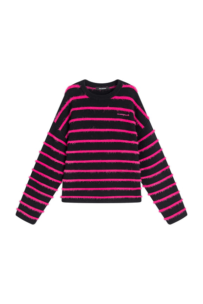 Pullover Sweater Color Block Knitwear Unisex