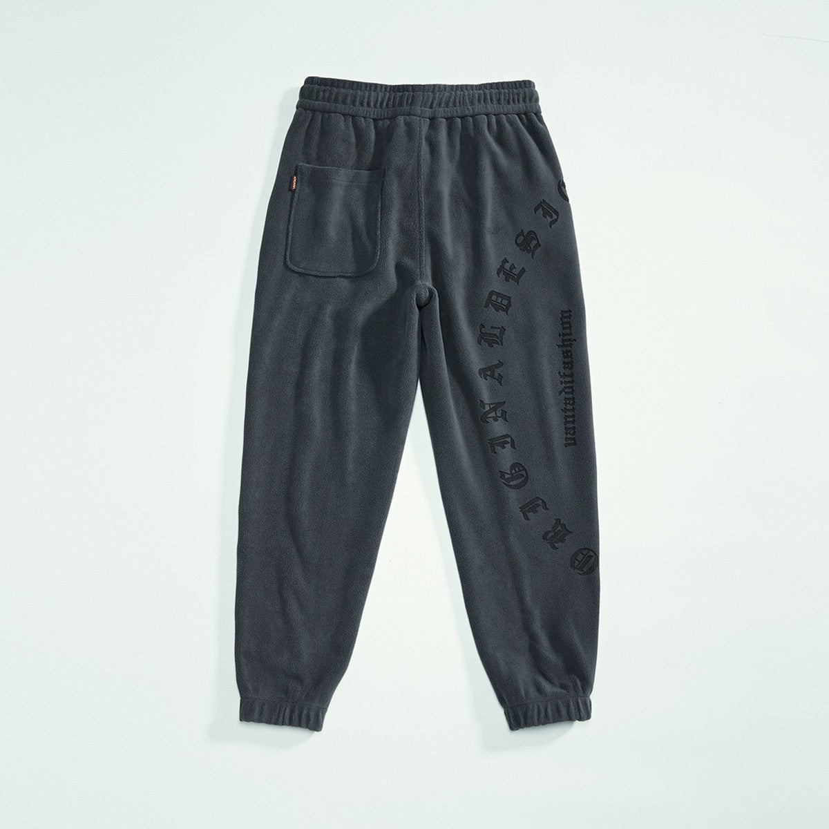 Jogger fleece pants  letter printed sweatpants