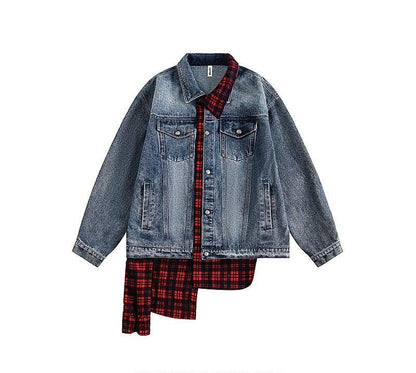 Jeans unisex loose versatile jacket