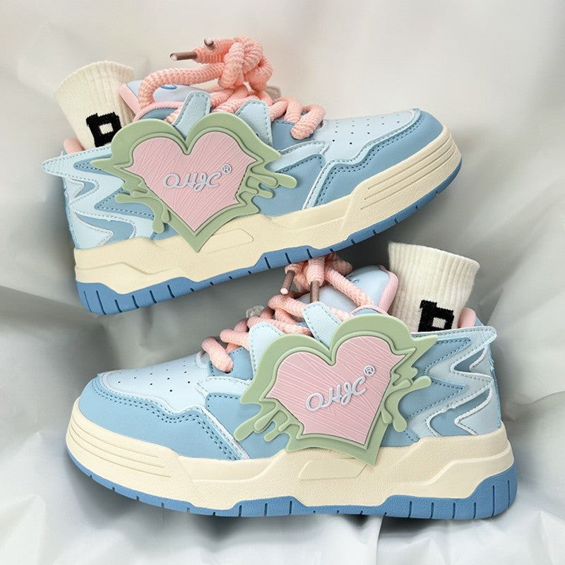 Dopamine love bread shoes female sneakers