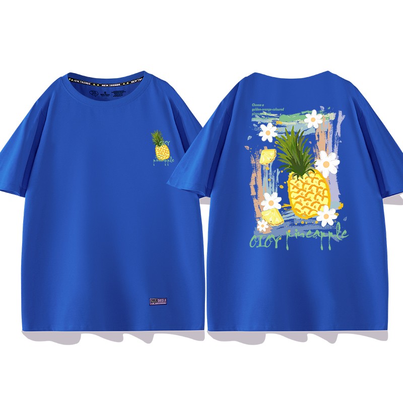 Women summer personalized pineapple T-shirts