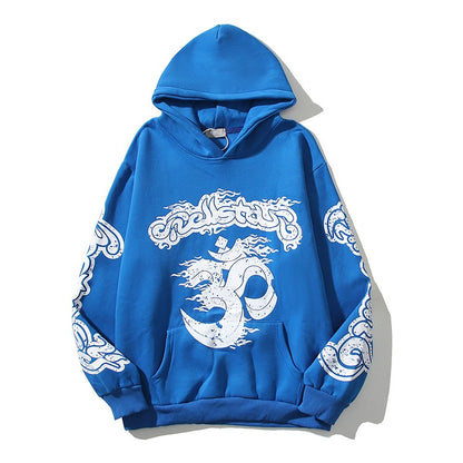 Hoodies unisex style hip hop oversize wear