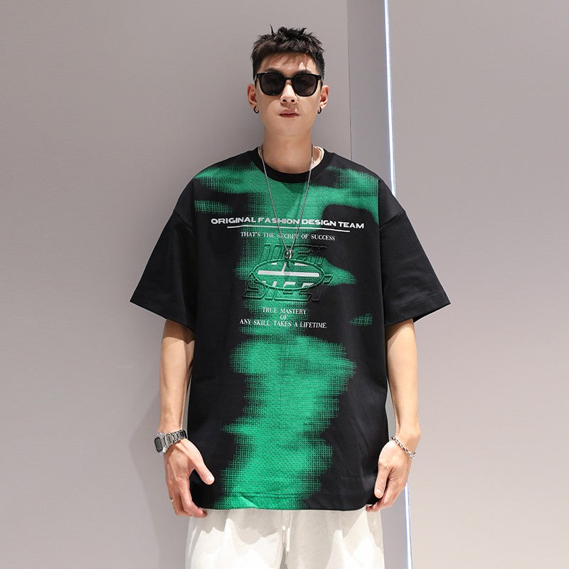 Skilled men three-dimensional fashionable unisex summer T-shirt