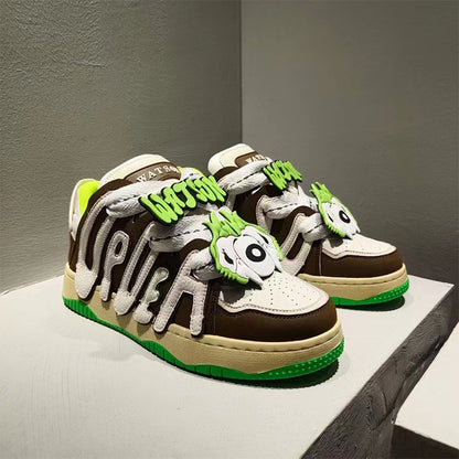 Cricket big-eyed monster bread shoes unisex