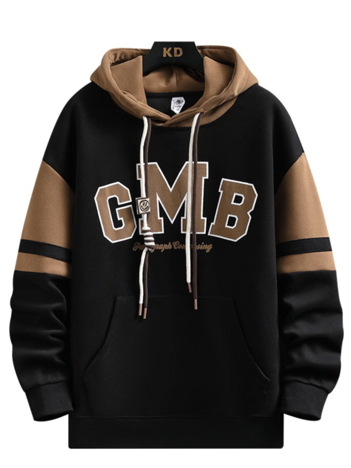 Brown black oversize hoodies