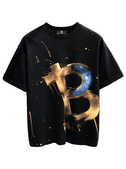 Planet contrasting t-shirt counter high street hiphop