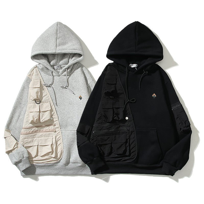 hoidies winter embroidered micro label unisex oversize hoodie