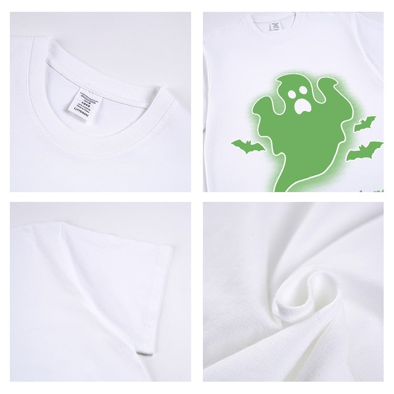 Ghost graphic t-shirt unisex top