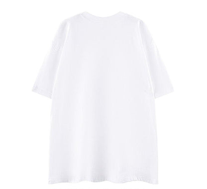 Heavyweight pure cotton oversize unisex summer t-shirt