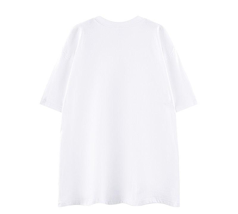 White unisex posture t-shirt