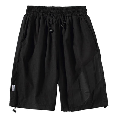 Printed sports five-point pants for men in summe casual shorts.