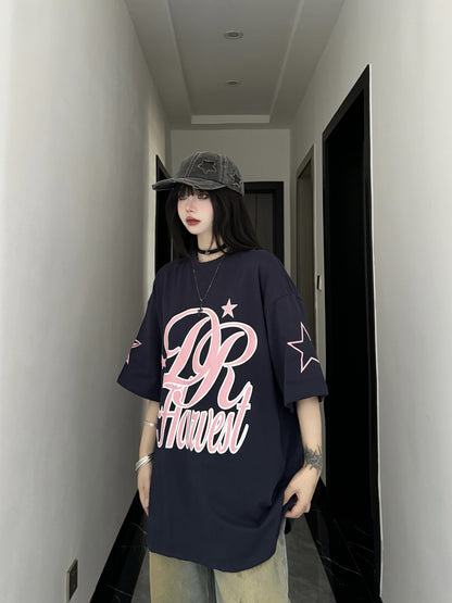 T-shirts for men and women summer couples trendy oversize tops