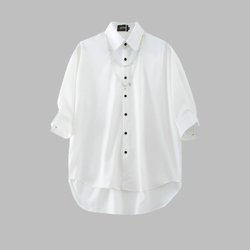 Men's wear summer shirt maglia a maniche corte da uomo