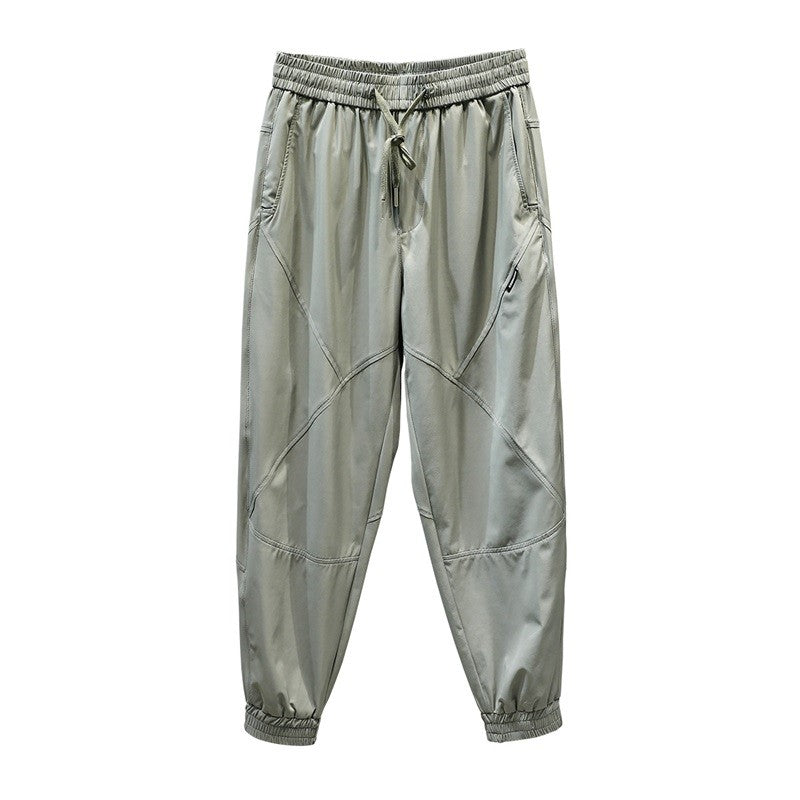 Thin elastic quick joggerpant