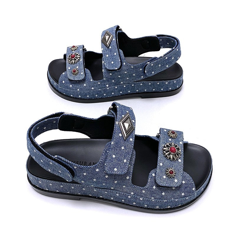 Women original punk sandals for summer casual shoes