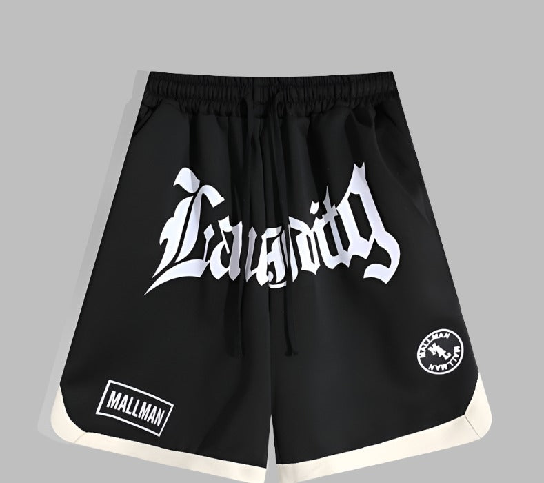 Graphic Shorts Men's Summer Hip Hop Sports Basketball Pants