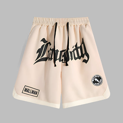 Graphic Shorts Men's Summer Hip Hop Sports Basketball Pants