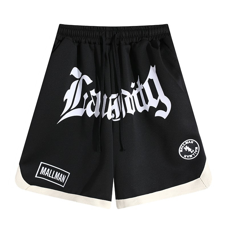 Graphic Shorts Men's Summer Hip Hop Sports Basketball Pants