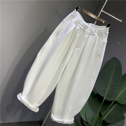 White original lightweight women pant