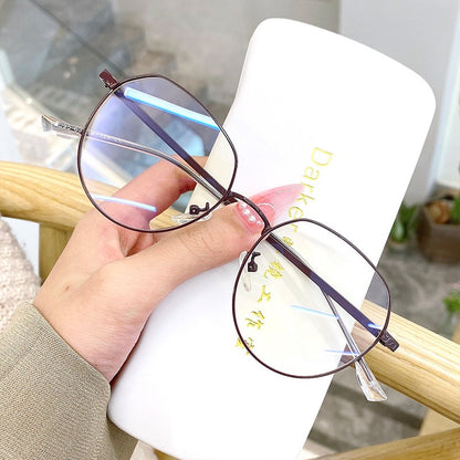 Purple Ultra-light alloy frame glasses