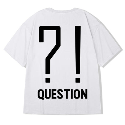 Short-sleeved men's summer loose pure cotton oversize T-shirt