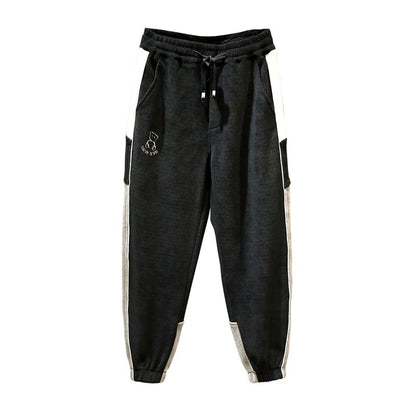 Corduroy men's trousers chenille sweatpants