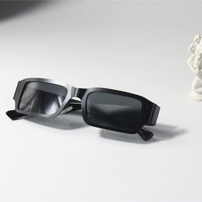 Functional punk sunglasses narrow frame