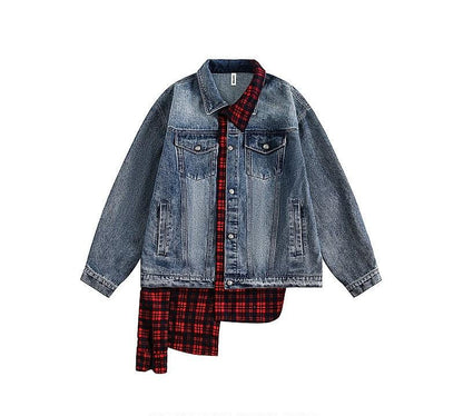 Jeans unisex loose versatile jacket