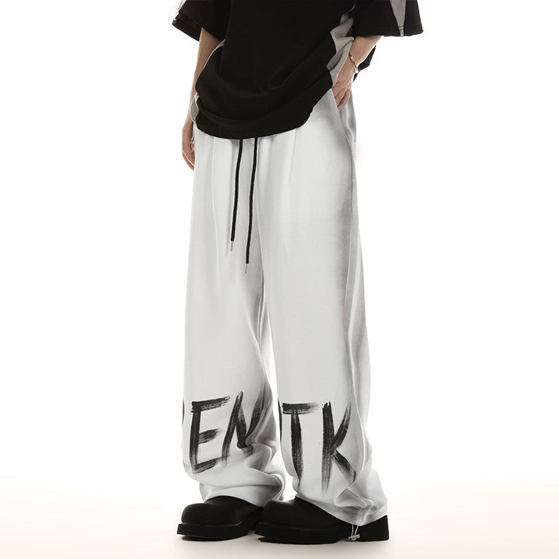 Sweatpants unisex hip-hop high washed jazz casual sports pants