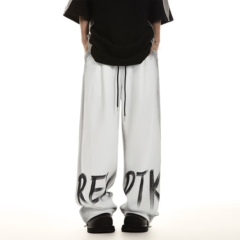 Sweatpants unisex hip-hop high washed jazz casual sports pants