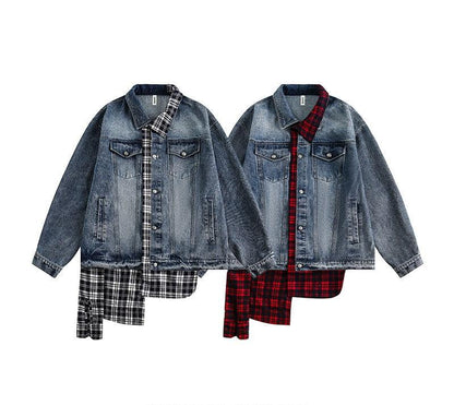 Jeans unisex loose versatile jacket