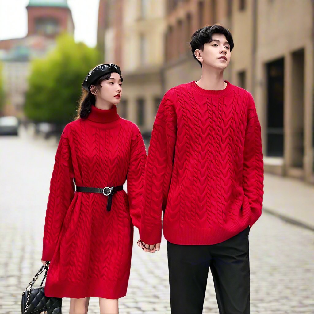 I carismi del maglione rosso indossano