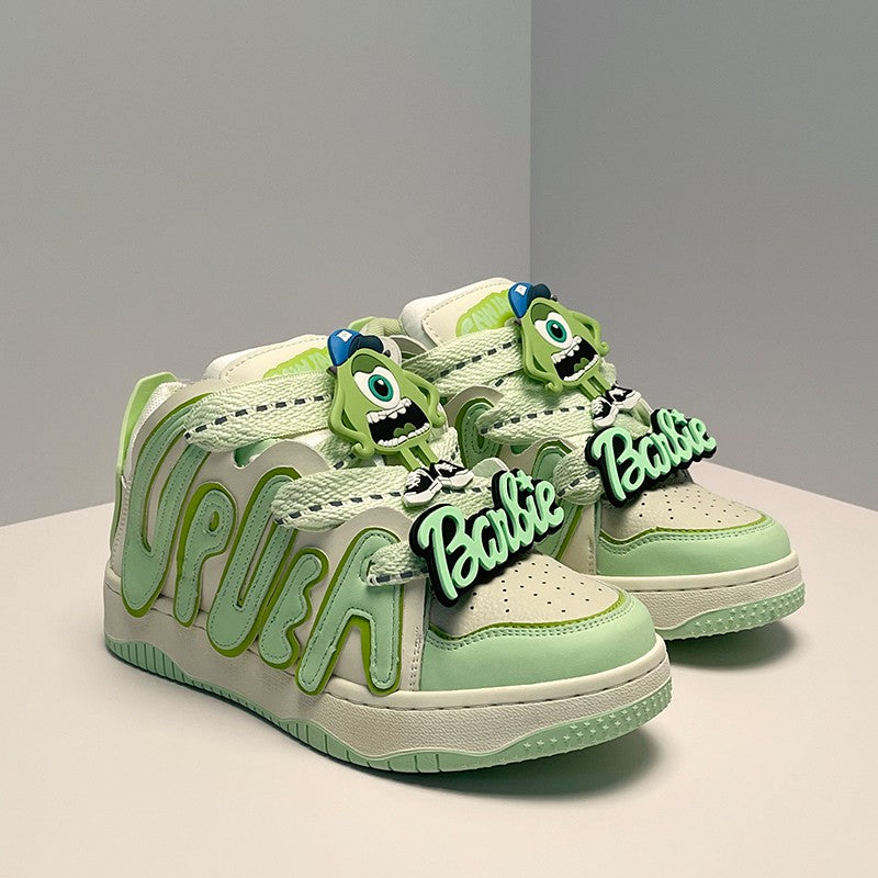 Cricket big-eyed monster bread shoes unisex