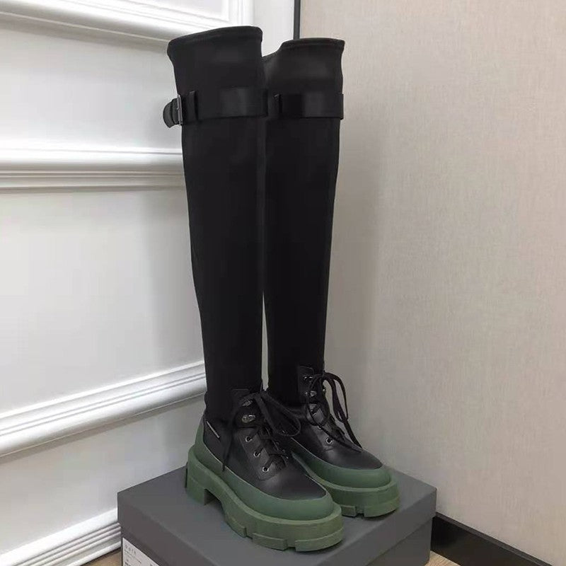 Long length boots for women