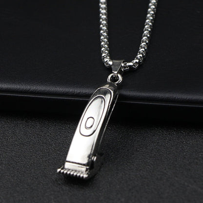 Hairdressing Tools Series Pendant Necklace